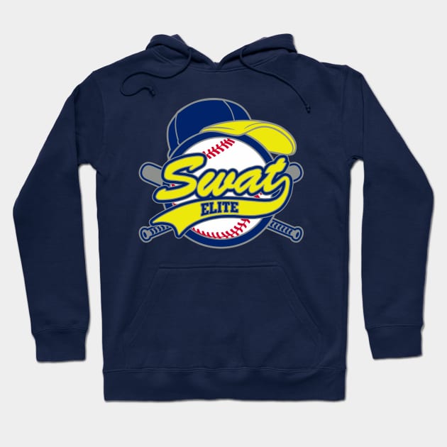 SWAT Baseball Logo Hoodie by DavesTees